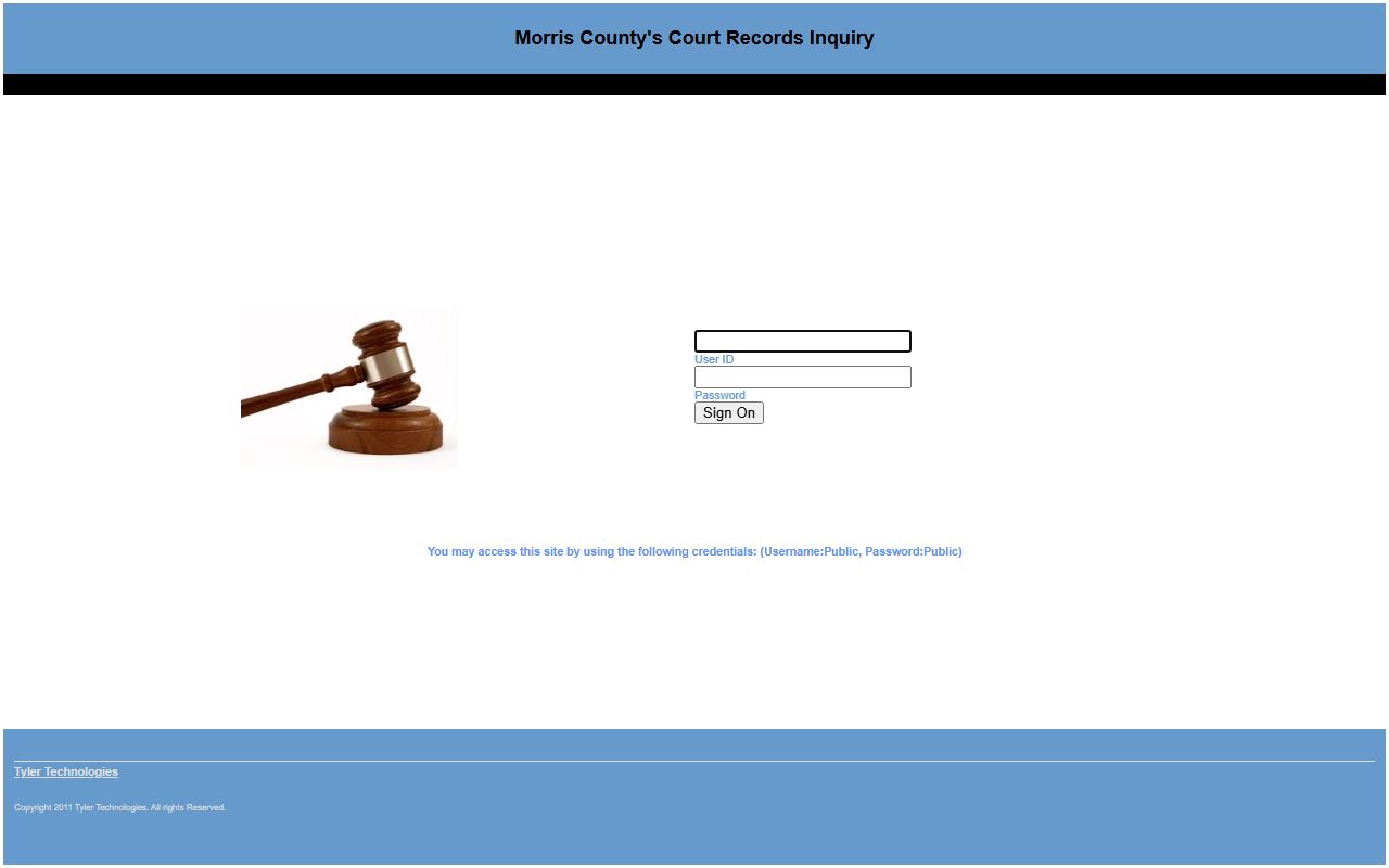 Morris County court records after jail arrest portal login
